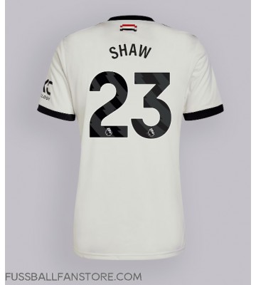 Manchester United Luke Shaw #23 Replik 3rd trikot 2024-25 Kurzarm